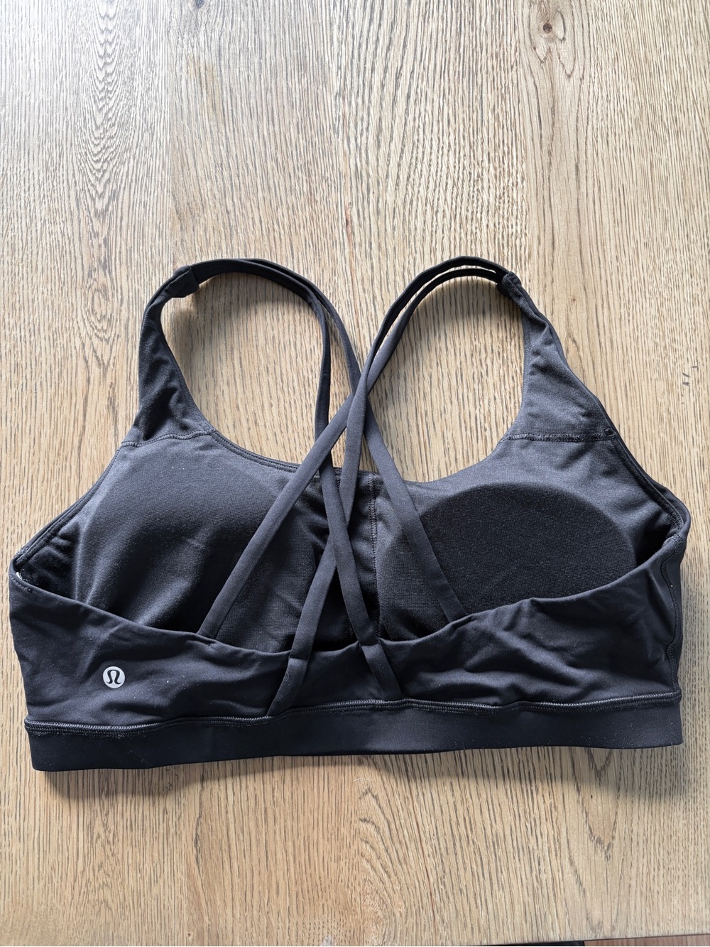 lululemon athletica Black Cross-Back Sports Bra - Picture 3 of 5